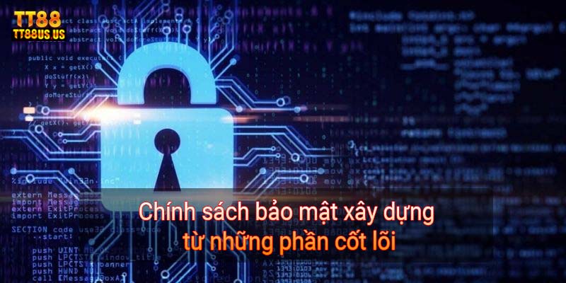 Chính sách bảo mật xây dựng từ những phần cốt lõi